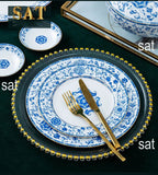 Wholesale European Simple Fengyu Classic Enamel Porcelain Dinnerware Sets - Grand Goldman