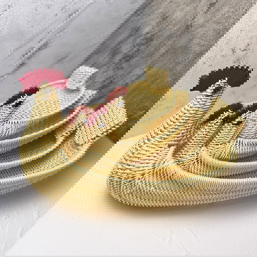 Wicker Woven Basket Bamboo Basket Rattan Woven Bamboo Basket Ornaments Storage Basket - Grand Goldman