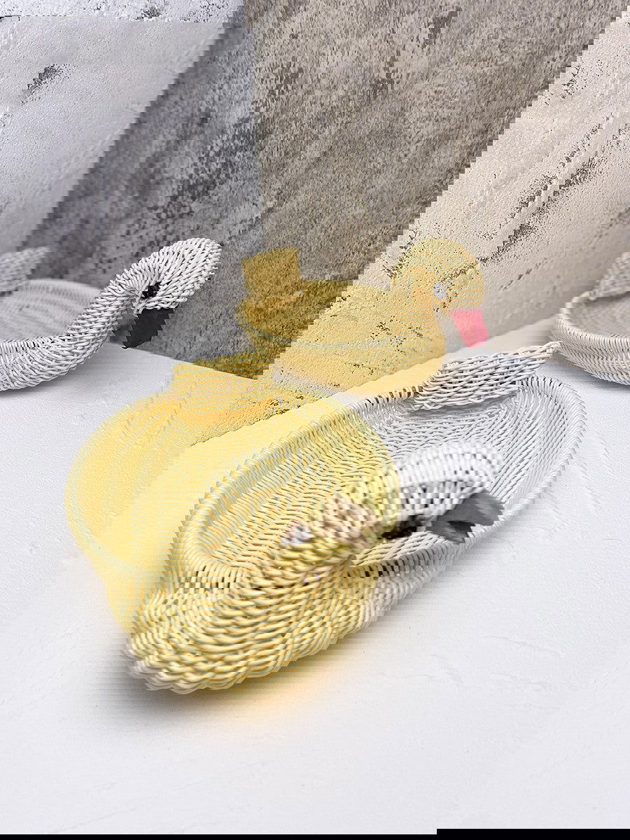 Wicker Woven Basket Bamboo Basket Rattan Woven Bamboo Basket Ornaments Storage Basket - Grand Goldman