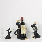 Wine Bottle Wine Glass Storage Rack Decorations - Grand Goldman