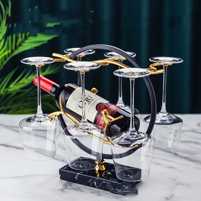 Wine Rack Creative Wine Cabinet Decoration Cup Ornament - Grand Goldman