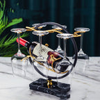 Wine Rack Creative Wine Cabinet Decoration Cup Ornament - Grand Goldman