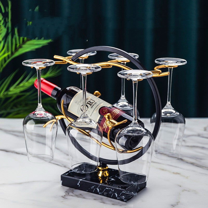 Wine Rack Creative Wine Cabinet Decoration Cup Ornament - Grand Goldman