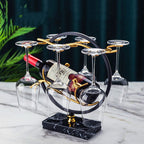 Wine Rack Creative Wine Cabinet Decoration Cup Ornament - Grand Goldman