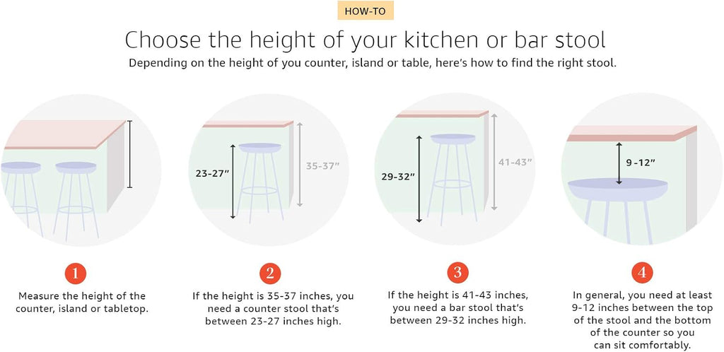 Winsome Element 2-Piece 24In Counter Stool Set, Natural Finish, Solid Wood, Modern Design - Grand Goldman