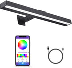 Wireless Picture Light Battery Operated,Rechargeable Painting Light with Remote Control, Metal Art Light Display Lamp,3 Modes,Dimmable Dartboard Light with Timer for Frame Gallery,300LM, Gold - Grand Goldman