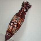 Wood Carving African Mask Decoration Ornaments - Grand Goldman