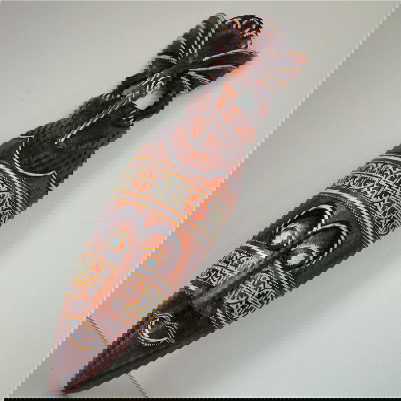 Wood Carving African Mask Decoration Ornaments - Grand Goldman