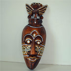 Wood Carving African Mask Decoration Ornaments - Grand Goldman