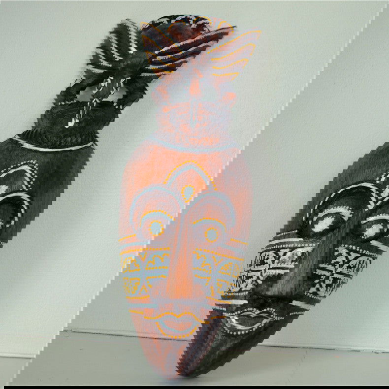 Wood Carving African Mask Decoration Ornaments - Grand Goldman