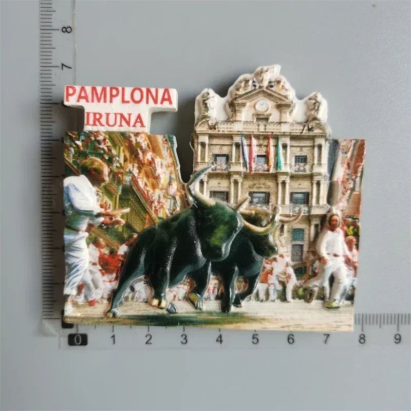 World Tourist Fridge Magnets Chios Greece Belgium France Spain  Norway Jordan PETRA Amsterdam Magnets Refrigerators Home Decor - Grand Goldman
