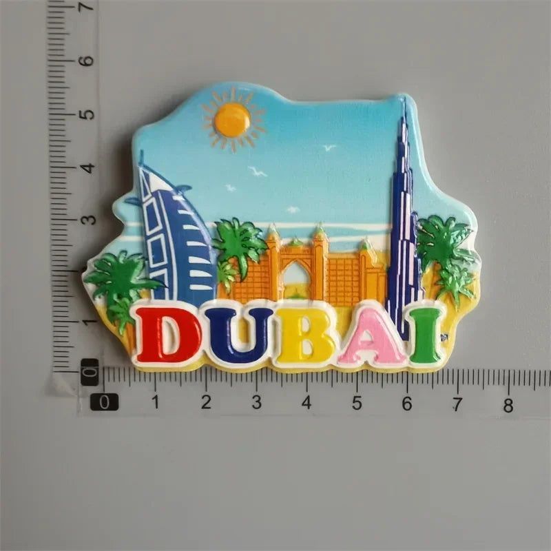 World Tourist Fridge Magnets Chios Greece Belgium France Spain  Norway Jordan PETRA Amsterdam Magnets Refrigerators Home Decor - Grand Goldman