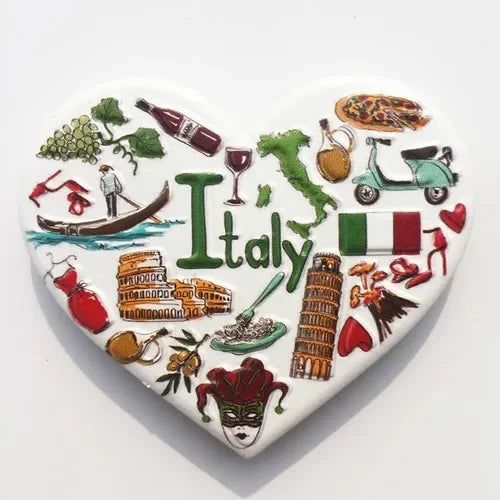 World Tourist Fridge Magnets Souvenir USA Britain Germany France Italy Cuba Kenya Russia Portugal Refrigerator Magnetic Stickers - Grand Goldman