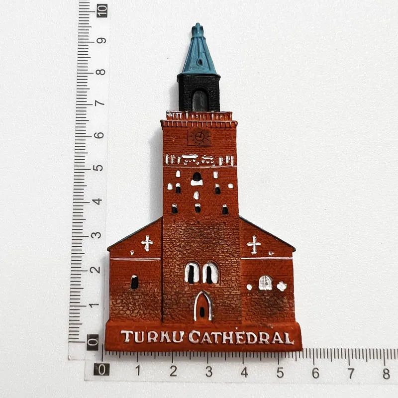 World Tourist Fridge Magnets Windsor GRAN CANARIA Barcelona Greece Iceland Finland Poland Germany Sweden Resin Magnetic Stickers - Grand Goldman