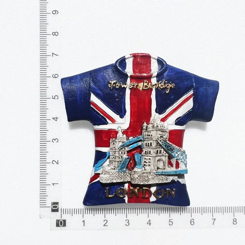 World Tourist Fridge Magnets Windsor GRAN CANARIA Barcelona Greece Iceland Finland Poland Germany Sweden Resin Magnetic Stickers - Grand Goldman