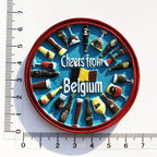 World tourist fridge magnets Uveda Spain Wurzburg Germany Belgium Saipan Como Italy Maldives magnet refrigerator sticker gifts - Grand Goldman