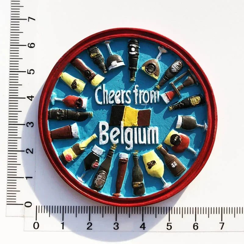 World tourist fridge magnets Uveda Spain Wurzburg Germany Belgium Saipan Como Italy Maldives magnet refrigerator sticker gifts - Grand Goldman