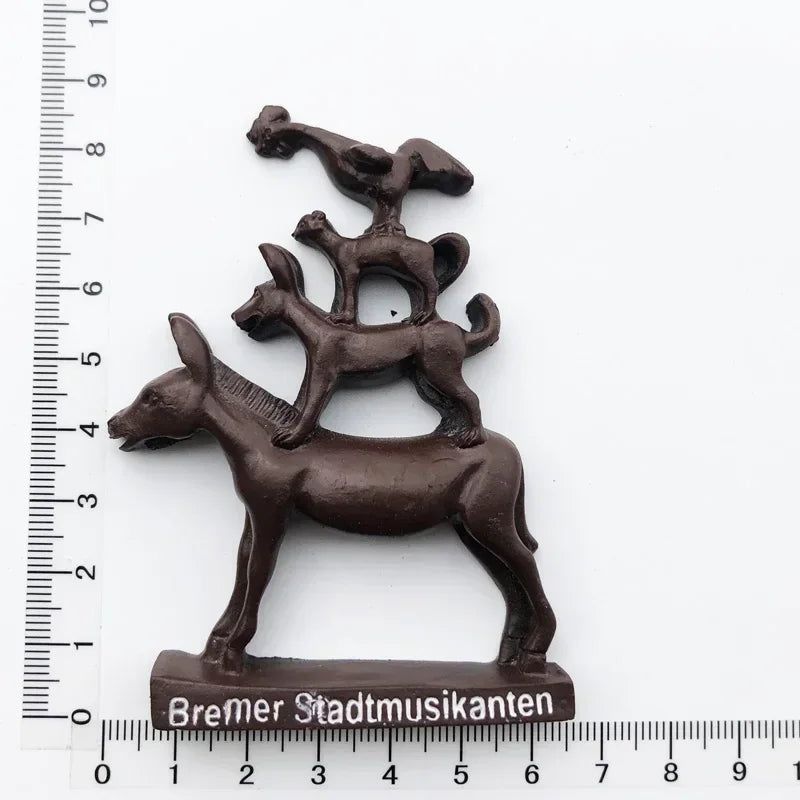 World tourist fridge magnets Uveda Spain Wurzburg Germany Belgium Saipan Como Italy Maldives magnet refrigerator sticker gifts - Grand Goldman