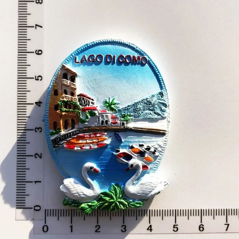 World tourist fridge magnets Uveda Spain Wurzburg Germany Belgium Saipan Como Italy Maldives magnet refrigerator sticker gifts - Grand Goldman