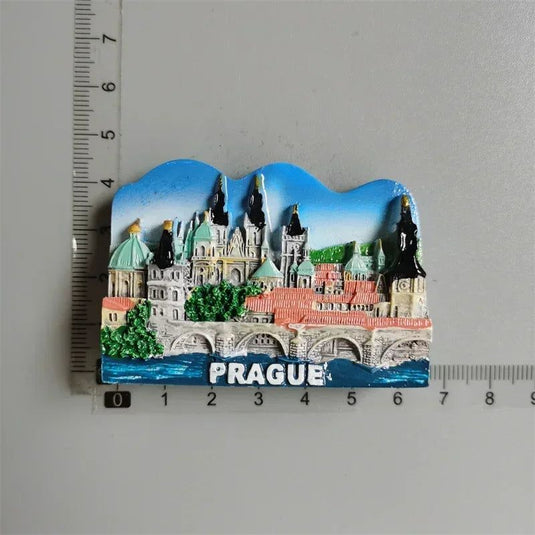 World tourist souvenir Fridge magnets Genova Pompei  Italy Iceland Tukey Greece USA Germany Dubai Spain Prugue Finland Jerusalem - Grand Goldman