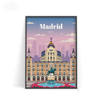 World City Travel Poster Wall Decoration - Grand Goldman