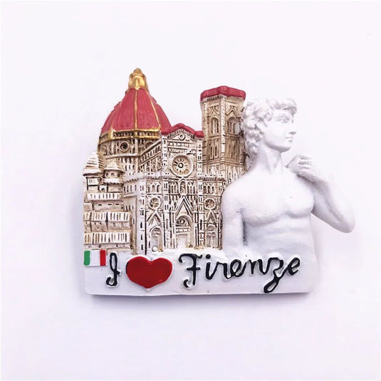 World Tourism Fridge Magnets Souvenir  Italy Spain French Denmark USA Austria Canada Australia Norway Luxembourg Fridge Stickers - Grand Goldman