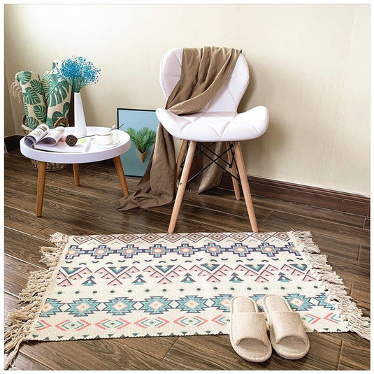 Woven household tassel carpet - Grand Goldman