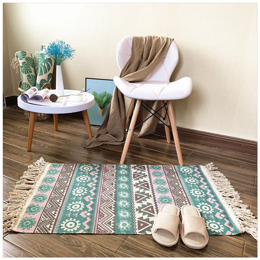 Woven household tassel carpet - Grand Goldman