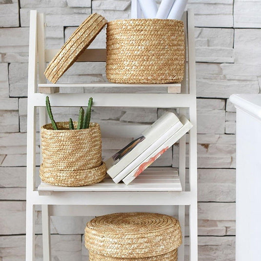 Woven storage basket - Grand Goldman