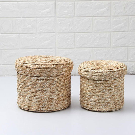 Woven storage basket - Grand Goldman