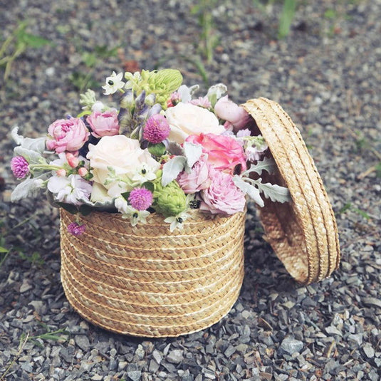 Woven storage basket - Grand Goldman