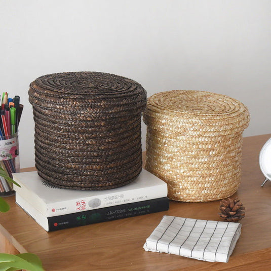 Woven storage basket - Grand Goldman