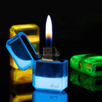 X-STRONG™ Luminous Quicksand Gas Lighter - Fluorescent Windproof Cigarette Accessory & Smoker Gift - Grand Goldman