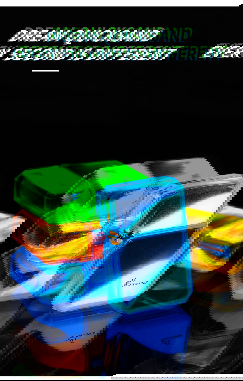 X-STRONG™ Luminous Quicksand Gas Lighter - Fluorescent Windproof Cigarette Accessory & Smoker Gift - Grand Goldman