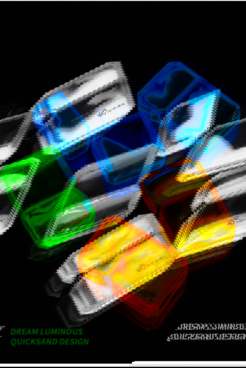 X-STRONG™ Luminous Quicksand Gas Lighter - Fluorescent Windproof Cigarette Accessory & Smoker Gift - Grand Goldman