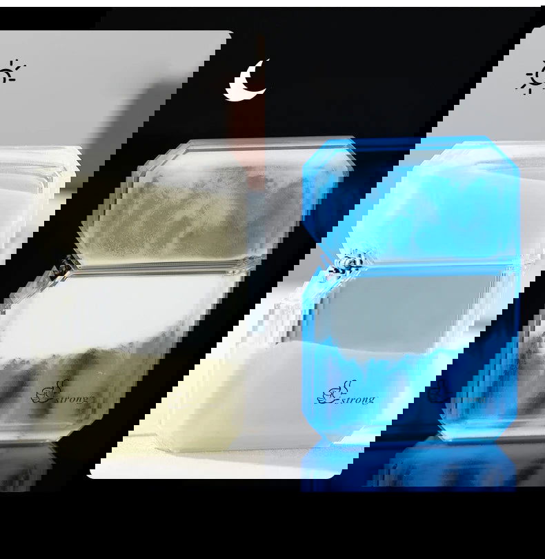 X-STRONG™ Luminous Quicksand Gas Lighter - Fluorescent Windproof Cigarette Accessory & Smoker Gift - Grand Goldman