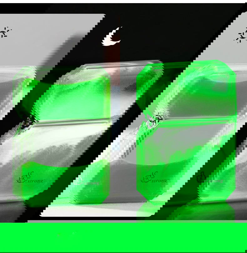 X-STRONG™ Luminous Quicksand Gas Lighter - Fluorescent Windproof Cigarette Accessory & Smoker Gift - Grand Goldman