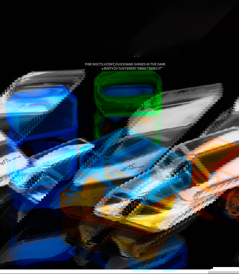 X-STRONG™ Luminous Quicksand Gas Lighter - Fluorescent Windproof Cigarette Accessory & Smoker Gift - Grand Goldman