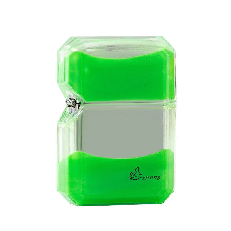 X-STRONG™ Luminous Quicksand Gas Lighter - Fluorescent Windproof Cigarette Accessory & Smoker Gift - Grand Goldman