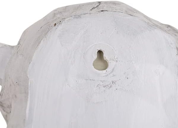 XINGYAN Resin Bull Head Ox Skull Head Wall Decor Longhorn Skull Sculptures Plaque Art Crafts Ornaments Horns Statue Hanging Art for Home Decoration (Model A) - Grand Goldman