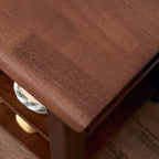 XKZG Storage Bench Wooden Shoe Bench Rustic Solid Wood Entryway Bench (Brown,23.6") - Grand Goldman