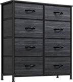 YITAHOME Dresser for Bedroom, 7 Drawers Fabric Dresser, Organizer Unit for Living Room, Hallway, Closets - Sturdy Steel Frame, Wooden Top & Easy Pull Fabric Bins - Grand Goldman