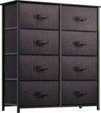 YITAHOME Dresser for Bedroom, 7 Drawers Fabric Dresser, Organizer Unit for Living Room, Hallway, Closets - Sturdy Steel Frame, Wooden Top & Easy Pull Fabric Bins - Grand Goldman