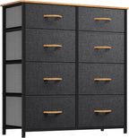 YITAHOME Dresser for Bedroom, Fabric Dresser with 8 Drawers,Tall Dresser,Chest of Drawers for Closet - Grand Goldman