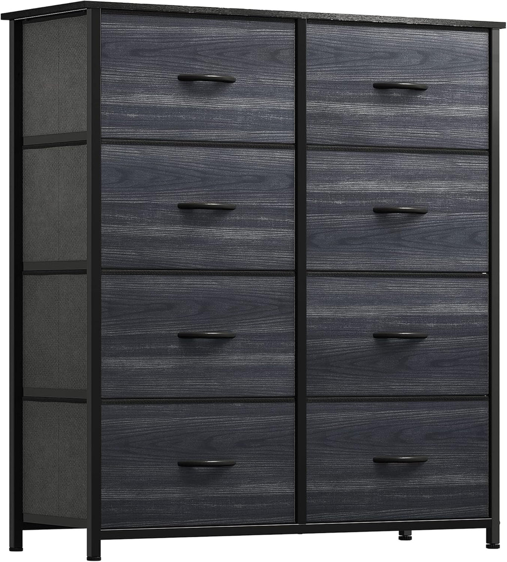 YITAHOME Dresser for Bedroom, Fabric Dresser with 8 Drawers,Tall Dresser,Chest of Drawers for Closet - Grand Goldman