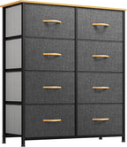 YITAHOME Dresser for Bedroom, Fabric Dresser with 8 Drawers,Tall Dresser,Chest of Drawers for Closet - Grand Goldman