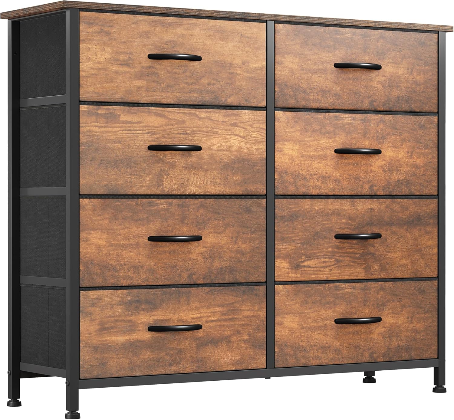 YITAHOME Dresser for Bedroom, Fabric Dresser with 8 Drawers,Tall Dresser,Chest of Drawers for Closet - Grand Goldman