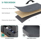 YITAHOME Dresser for Bedroom, Fabric Dresser with 8 Drawers,Tall Dresser,Chest of Drawers for Closet - Grand Goldman