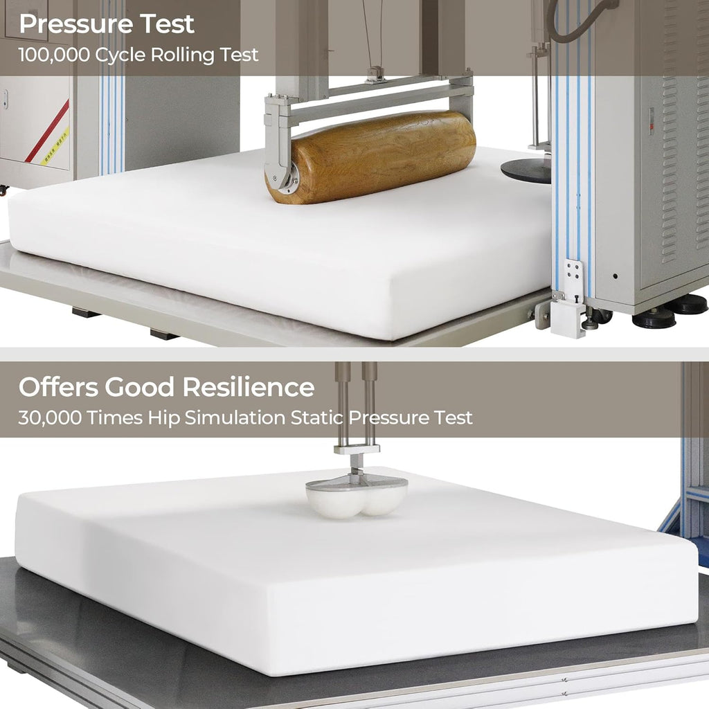 Yaheetech 8 Inch Twin Mattress Cooling Gel Memory Foam Mattress, Green Tea Mattress for Fresher Sleep, Medium Firm, CertiPUR-US Certified, Twin Size Mattress in a Box - Grand Goldman