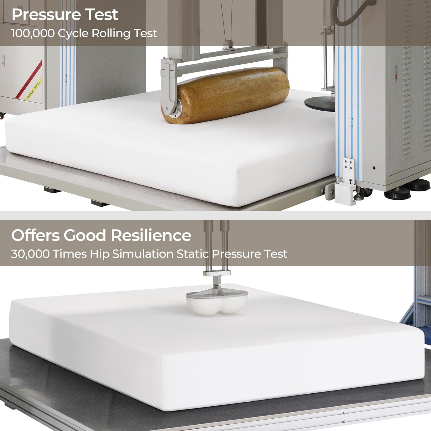 Yaheetech 8 Inch Twin Mattress Cooling Gel Memory Foam Mattress, Green Tea Mattress for Fresher Sleep, Medium Firm, CertiPUR-US Certified, Twin Size Mattress in a Box - Grand Goldman